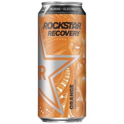 Rockstar Recovery Hydration Orange Energy Drink