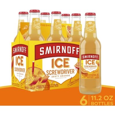 Smirnoff Ice Screwdriver – 6pk/11.2 Fl Oz Bottles