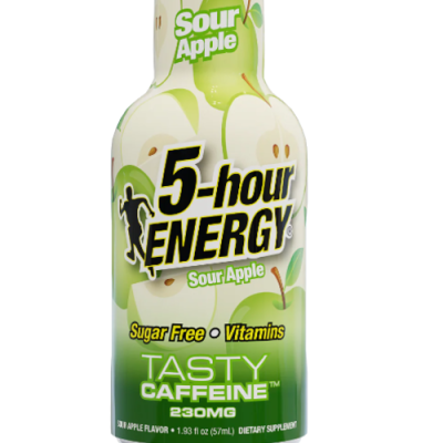 Sour Apple Flavor Extra Strength 5-Hour Energy Shots