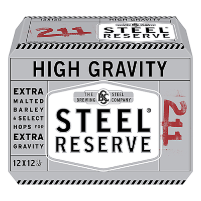 Steel Reserve Beer High Gravity 211
