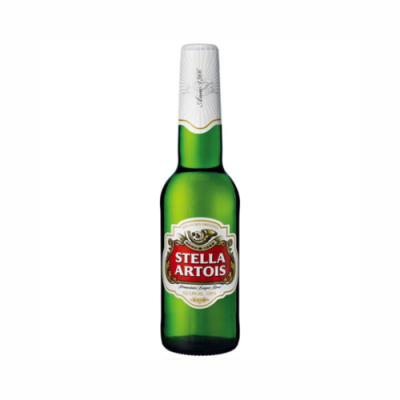 Stella Artois Premium Lager Beer Bottle