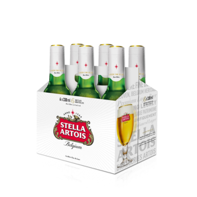Stella Artois Premium Lager Beer Bottles