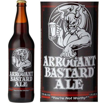 Stone Beer Arrogant Bastard Ale 22 Fl Oz