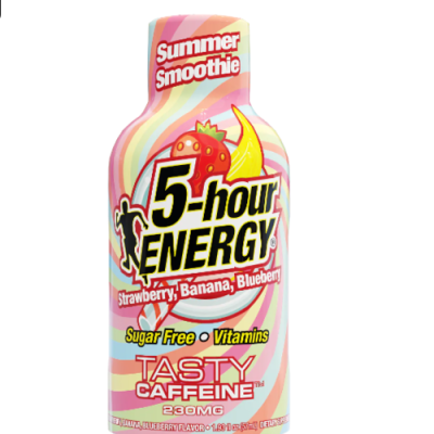 Summer Smoothie Flavor Extra Strength 5-Hour Energy Shots