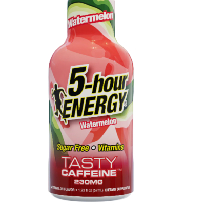 Watermelon Flavor Extra Strength 5-Hour Energy Shots