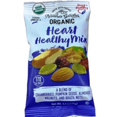 Nature’s Garden Organic Heart Healthy Mix 1.2 oz ( 34g )
