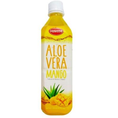 Visvita Aloe Vera Drink Mango Taste 16.9 Oz