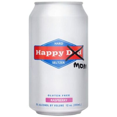 Powered by Lightspeed Happy Mom Raspberry Hard Seltzer 12pk Cans Single