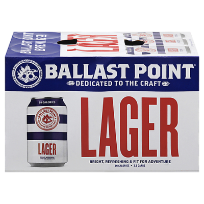 Ballast Point Beer Lager