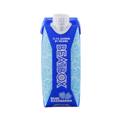 Beatbox Beer Blue Razzberry 16.9 Fl Oz