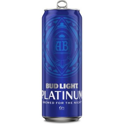 Bud Light Platinum Beer 25 Fl Oz Can