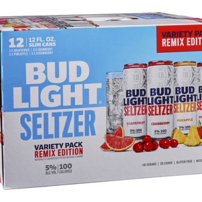 Bud Light Seltzer Variety Pack, Remix Edition 12oz