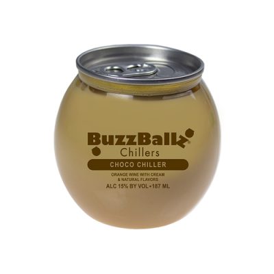 BuzzBallz Chillers Choco Chiller Orange Chocolate Texas Wine Based Cocktail 187 Ml