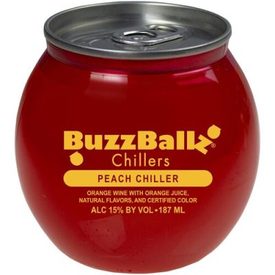 BuzzBallz Peach Chiller Chillers 187 Ml