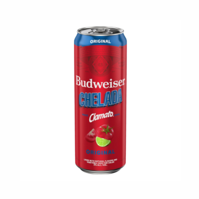 Chelada Budweiser Beer Lager Original – 25 Ounce