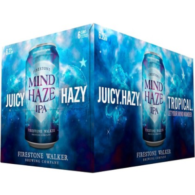 Firestone Walker Mind Haze IPA Beer – 6pk/12 Fl Oz Cans
