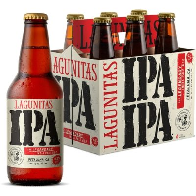 Lagunitas IPA India Pale Ale Craft Beer Bottles