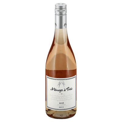 Menage a Trois Rose Wine California 2017 750 Ml
