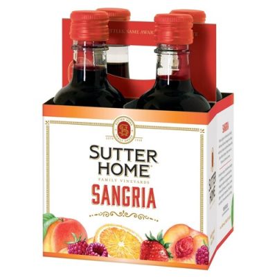 Sutter Home Sangria Wine – 4pk/187ml Bottle