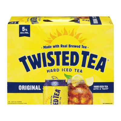 Twisted Tea Original Hard Iced – 12pk-12 Fl Oz Cans