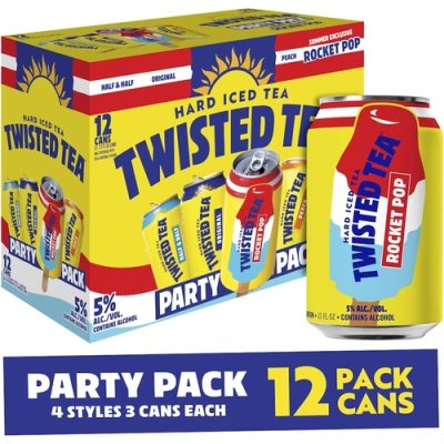 Twisted Tea Variety Party Pack Hard Iced (12 Fl. Oz. Can 12pk.)