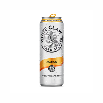 White Claw Hard Seltzer Mango – 19.2 Fl Oz Can