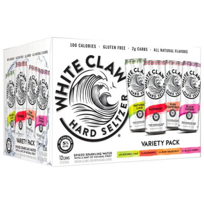 White Claw Variety #1 Hard Seltzer 12 Pack Cans