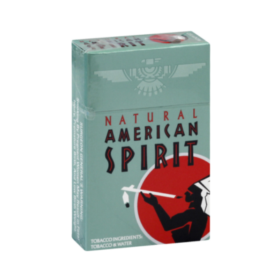 American Spirit Cigarettes, Natural, Charcoal Filter, Class A, Sky