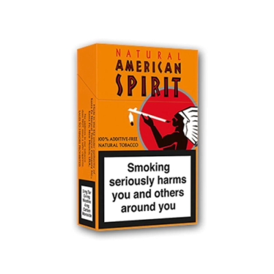 American Spirit Cigarettes, Natural, Class A, Orange