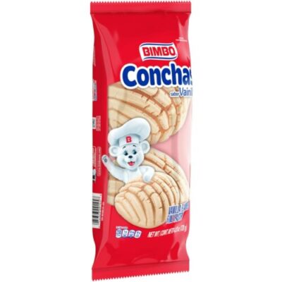Bimbo Conchas Vanilla Flavored Fine Pastry, 2 Count, 4.23 Oz