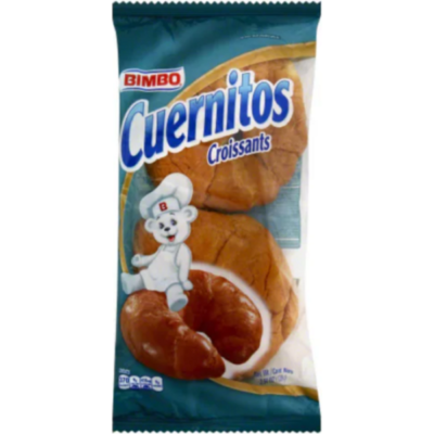 Bimbo Plain Croissants, 2 Count, 3.53 Oz