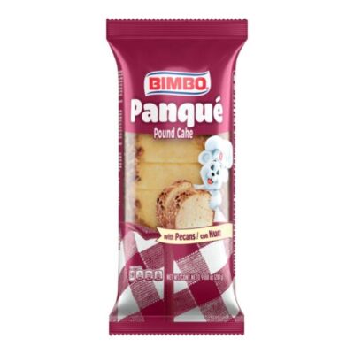 Bimbo Pound Cake With Pecans / Panqué Con Nuez