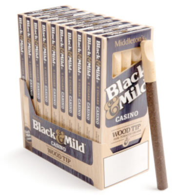 Black & Mild Cigar, Casino, Wood Tip