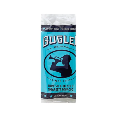 Bugler Cigarette Tobacco, Original, Turkish & Blended 0.65 Oz