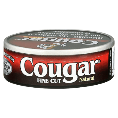 Cougar Fine Cut Natural Moist Snuff 1.2 Oz