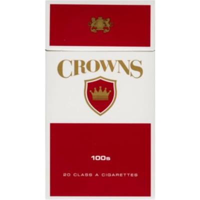 Crowns Red Box Cigarettes