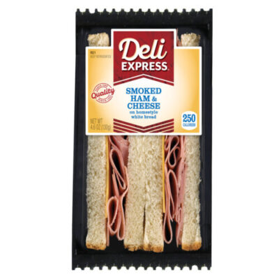 Deli Express Sandwich, Smoked Ham & Cheese
