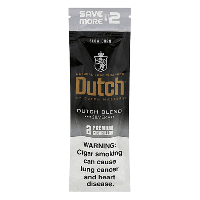 Dutch Cigarillos, Blend, Silver