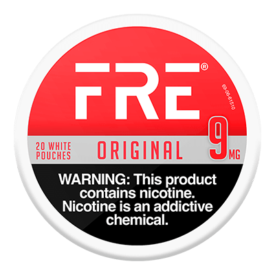 FRE Nicotine Pouches Original 9mg 5ct