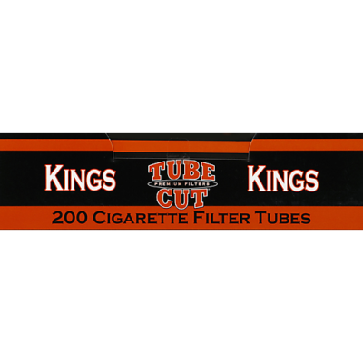 Gambler Tube Cut Cigarette Filter Tubes, Kings
