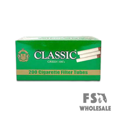 Global Classic Cigarette Tubes Red 100 200ct
