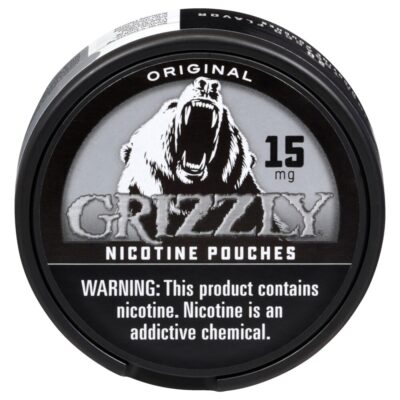 Grizzly 15 Mg Nicotine Pouches – Original