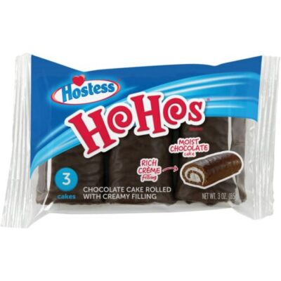 Hostess Chocolate Cake, Rolled With Creamy Filling