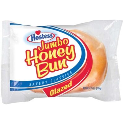 Hostess Jumbo Glazed Honey Bun Single Serve