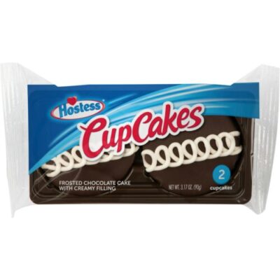 Hostess Single Serve Frosted Chocolate Cupcakes