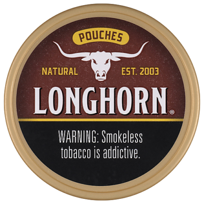 LongHorn Moist Snuff, Natural