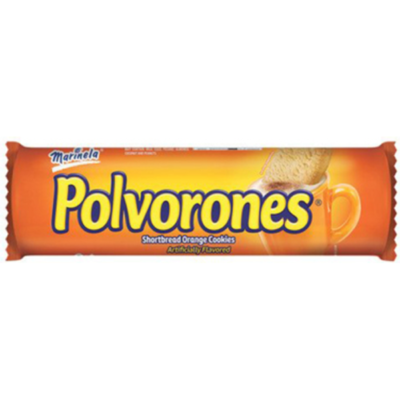 Marinela Cookies, Shortbread Orange 9.88 Oz
