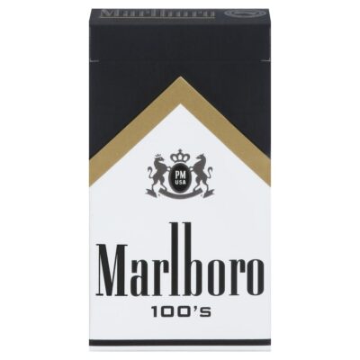 Marlboro Cigarettes, Class A, Black, Gold Pack