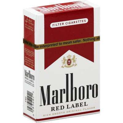 Marlboro Cigarettes, Filter, Red Label