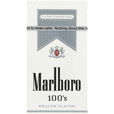 Marlboro Cigarettes, Filter, Silver Pack, 100’s